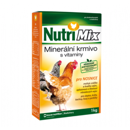 Krmivo NUTRI MIX - na výkrm a odchov hydiny - 1 kg