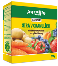 HARMÓNIA Síra v granuliach - AgroBio - hnojivo - 500 g