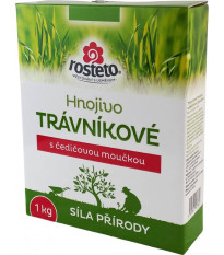 Hnojivo s čadičovou múčkou - trávnikové - Rosteto - hnojivo - 1 kg