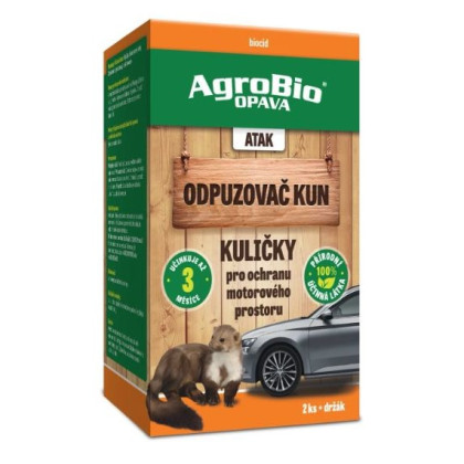 ATAK - Odpudzovač kún guličky - AgroBio - 2 ks