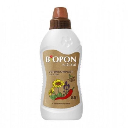 BioPon - univerzálne hnojivo s vermikompostom - 500 ml