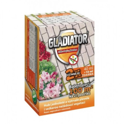 Gladiator - herbicíd - ochrana rastlín - 40 + 10 ml