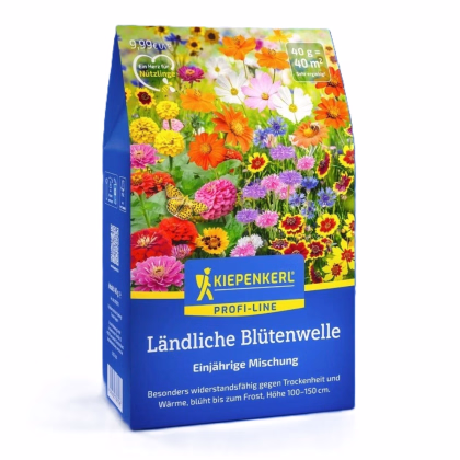 Kvetinová zmes - Vlna vidieckych kvetov - semená Kiepenkerl - 40 g