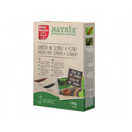 Bariéra proti slimákom a slizniakom - NATRIA Prírodný produkt - 1,5 kg