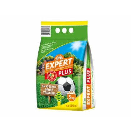 Expert - Hnojivo na všetky druhy trávnikov - granule - Forestina - 5 kg