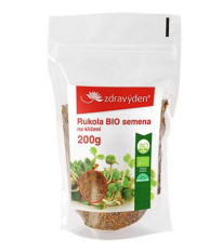 BIO Rukola - Eruca sativa - bio semená na klíčenie - 200 g