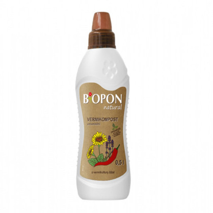 BioPon - univerzálne hnojivo s vermikompostom - 500 ml