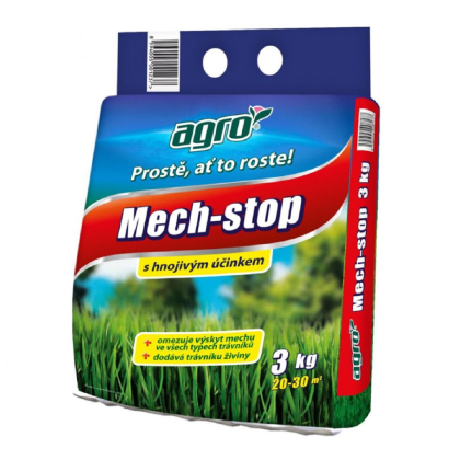 Mech Stop - Agro - hnojivo na trávny porast - 3 kg